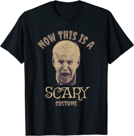 Scary Biden, Biden Harris, Impeach Biden, Biden Horror Tee Shirt