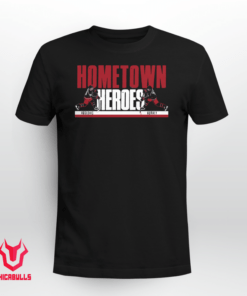 Sean Kuraly and Jack Roslovic Hometown Heroes Tee Shirt