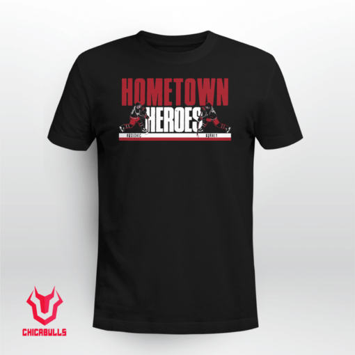 Sean Kuraly and Jack Roslovic Hometown Heroes Tee Shirt