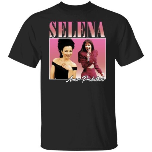 Selena Amor Prohibido Tee shirt