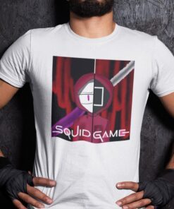 Squid Game Kdrama Pink Guards Tee Shirt