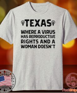 Texas Reproductive Rights Women's March 2021 Pro Choice Tee Shirt