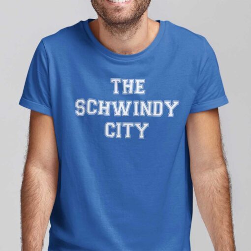 The Schwindy City Baseball Tee Shirt