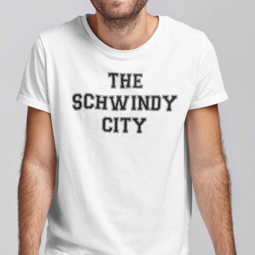 The Schwindy City Baseball Tee Shirt