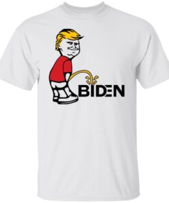 Trump pee Biden Tee Shirt