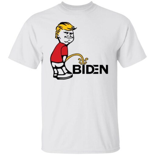 Trump pee Biden Tee Shirt