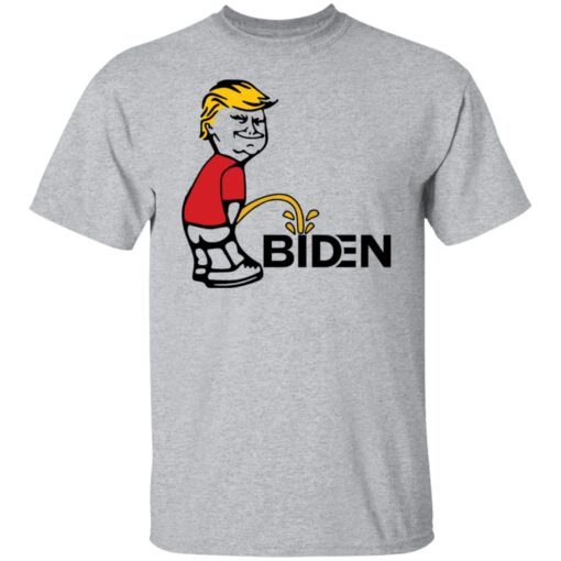 Trump pee Biden Tee Shirt