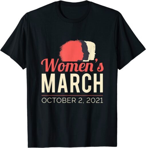 Women's March October 2021 Reproductive Rights Tee Shirt