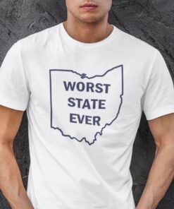 Worst State Ever Ohio Sucks Tee Shirt