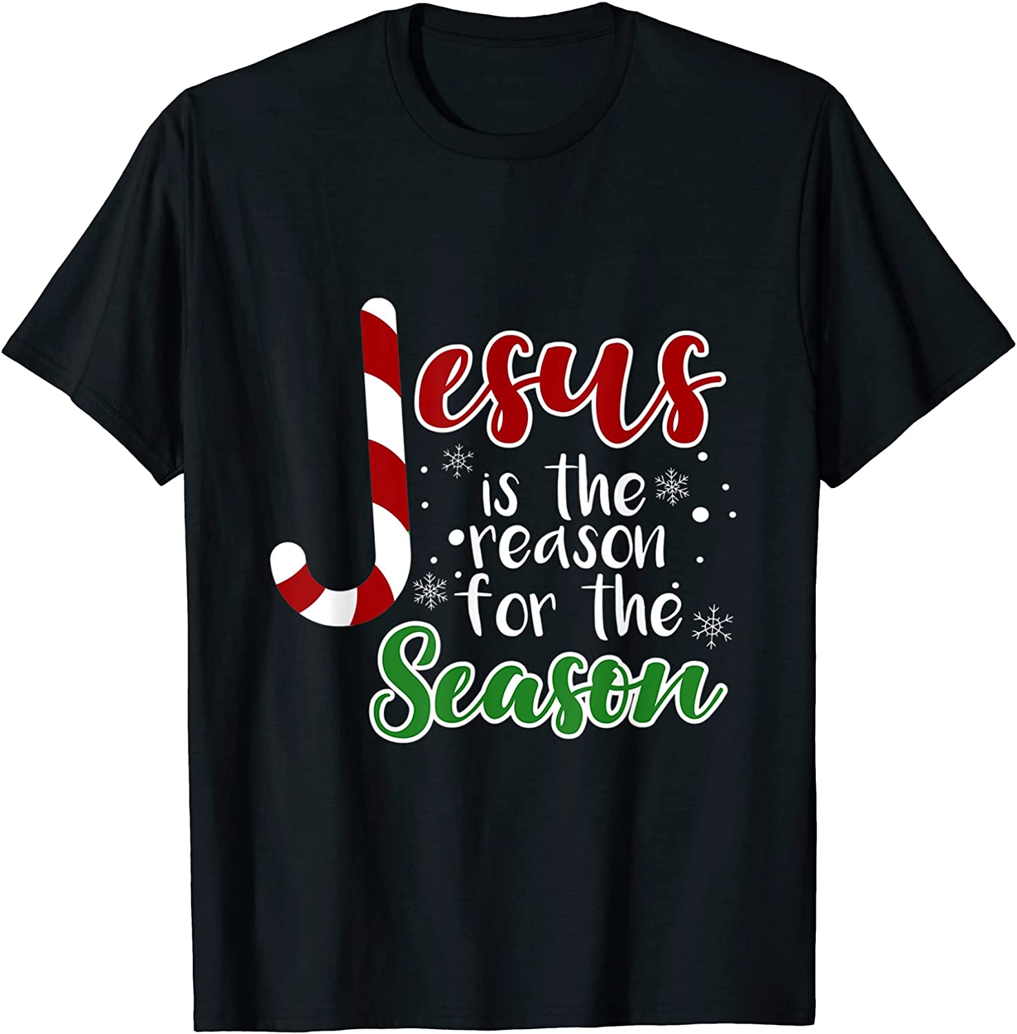 Jesus is the Reason for the Season Christmas Christan Gift 2021 T-Shirt ...