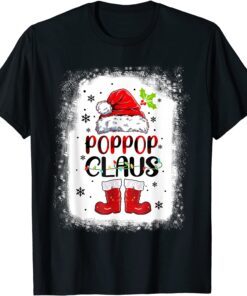 Poppop Santa Claus Dress Shirt For Men Women Christmas Classic T-Shirt