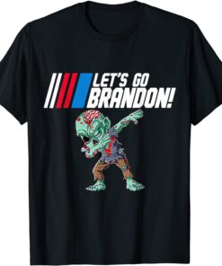 Funny Let's go brandon dabbing halloween boys Shirts