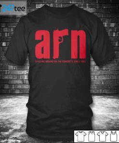 ARRN Spilling Brains On The Concrete Since 1982 Tee Shirt