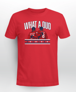 Alexander Ovechkin And Nicklas Bäckström: What A Duo Tee Shirt