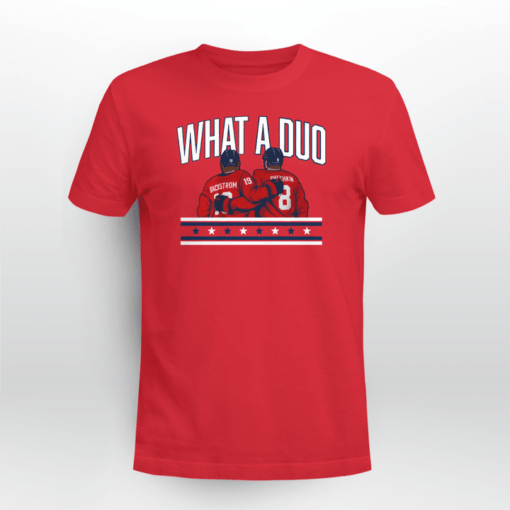 Alexander Ovechkin And Nicklas Bäckström: What A Duo Tee Shirt