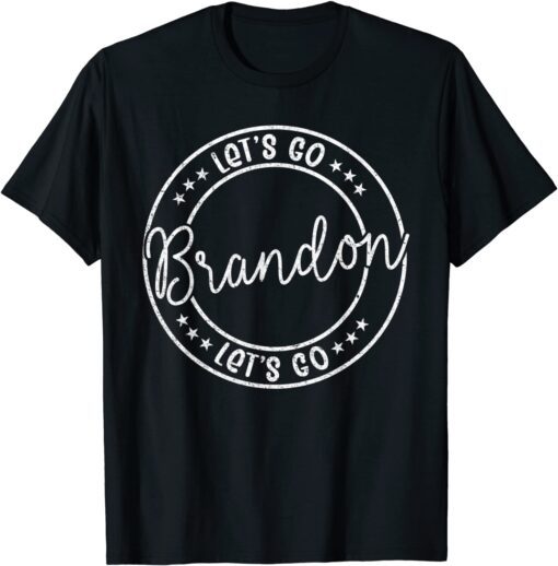 Anti Biden Let's Go Brandon American Impeach 46 Tee Shirt