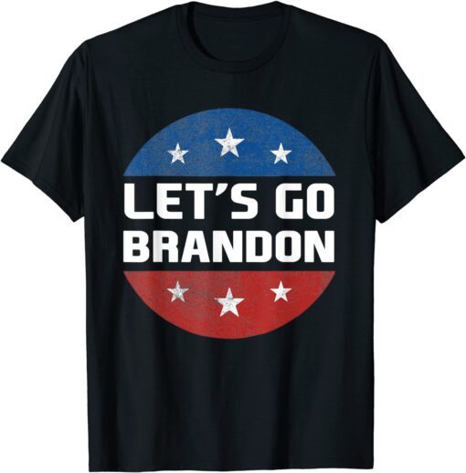 Anti Biden Let’s Go Brandon Conservative US Flag Shirt