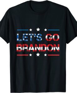 Anti Joe Biden Lets Go Brandon Usa Flag Classic Shirt