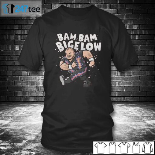 Bam Bam Bigelow X Bill Main Legends Tee Shirt