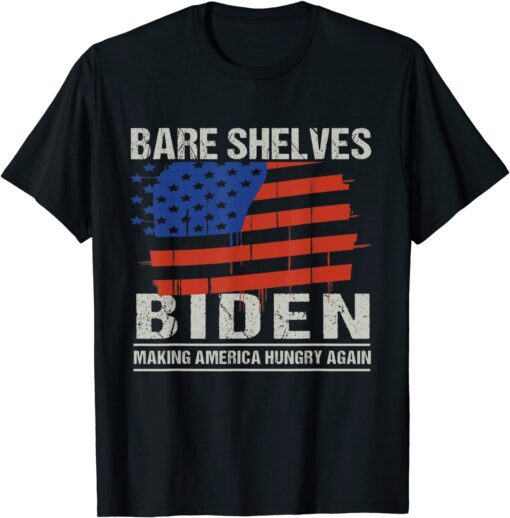 Bare Shelves Biden for Christmas Meme T-Shirt
