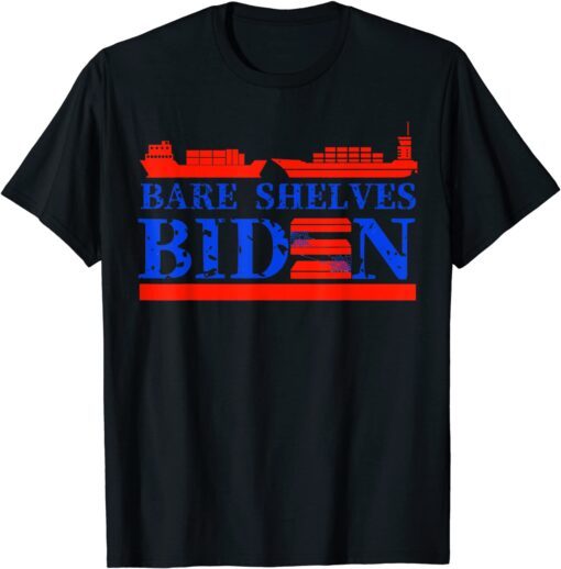 Bare Shelves Joe Biden Impeach 46 T-Shirt