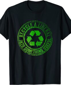 BidenRecycle A Liberal Into Something Useful Impeach Biden Gift Shirt