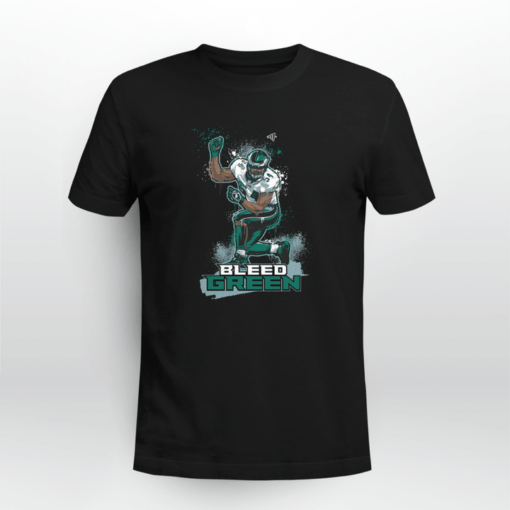 Bleed Green Jeremiah Trotter Tee Shirt