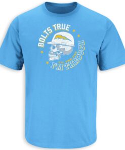 Bolts True Til The Day I'm Through Los Angeles Tee Shirt