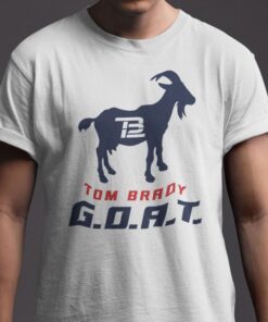 Brady Goat Tom Brady Goat TB12 Football Lovers Tee Shirt