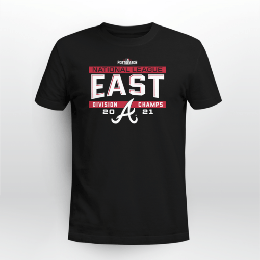 Braves 2021 NL East Division Champions Tee Shirt