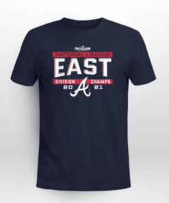 Braves 2021 NL East Division Champions Tee Shirt