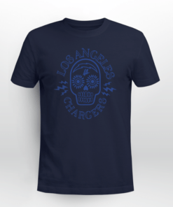 Chargers Sugar Skull Tee Shirt