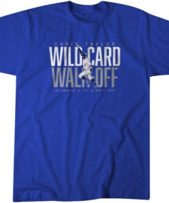 Chris Taylor Wild Card Walk-Off Tee Shirt