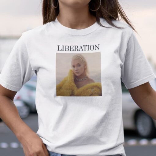 Christina Aguilera Liberation Music Lovers Tee Shirt