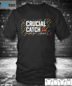 Cincinnati Bengals 2021 Crucial Catch Intercept Cancer Tee Shirt