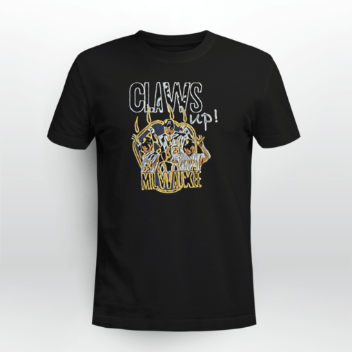 Claws Up Brewers Tee Shirt