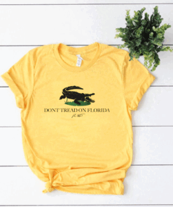 Don’t Tread On Florida Alligators Tee Shirt