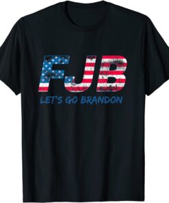 FLB Let's Go Brandon USA Chant Tee Shirt