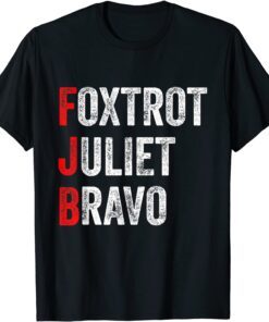 Foxtrot Juliet Bravo America US Tee Shirt