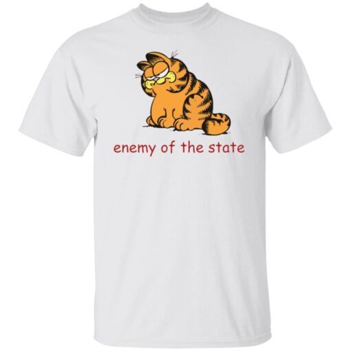 Garfield Enemy Of The State Tee shirt