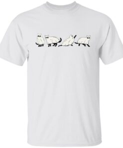 Ghost Cat Halloween Tee shirt