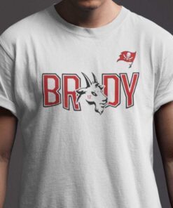 Half Patriots Half Buccaneers Brady TB12 Tee Shirt