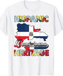 Hispanic Dominican Heritage Tee Shirt