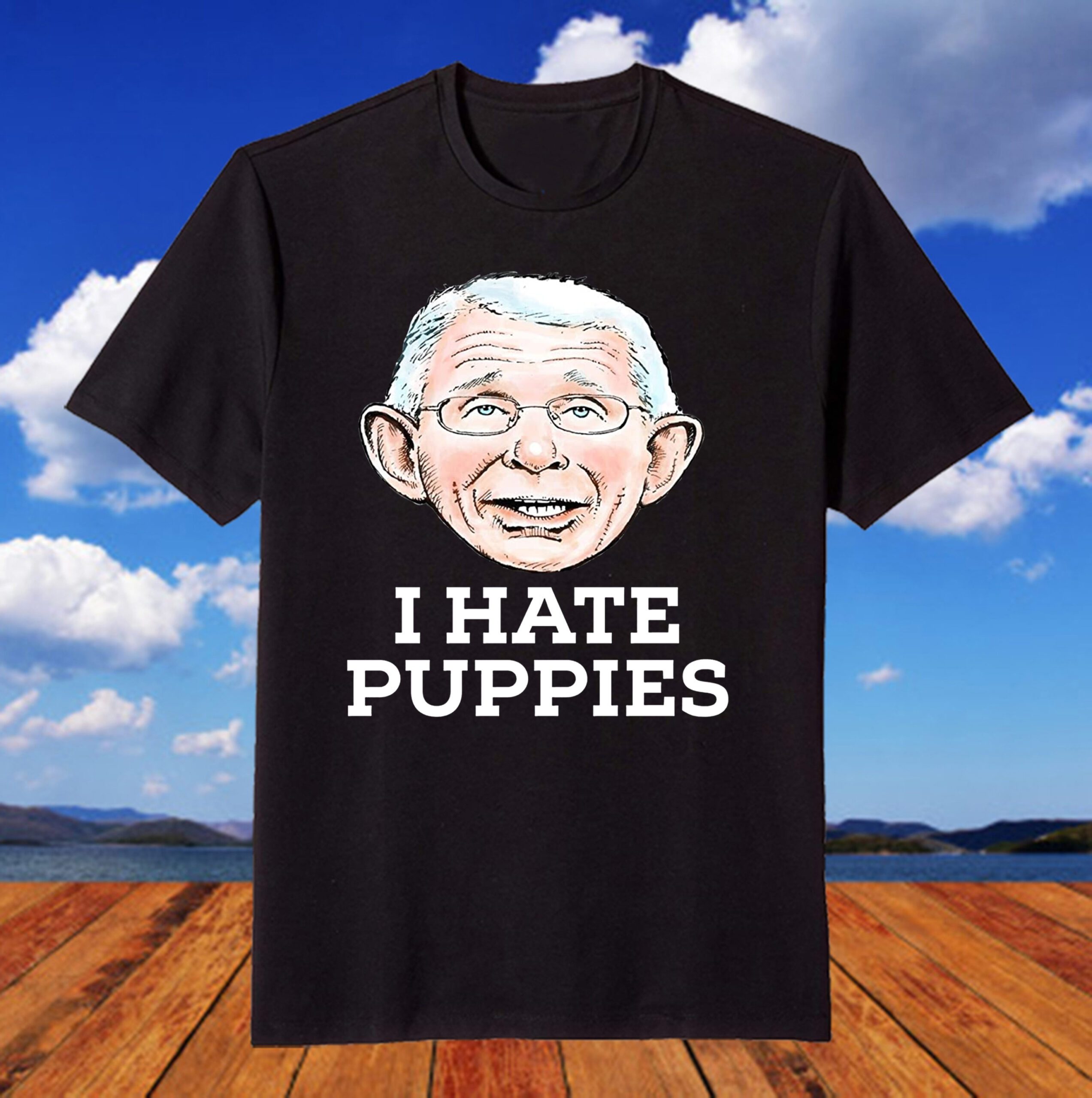 I Hate Puppies Tee Shirt I Hate Puppies Tee Shirt