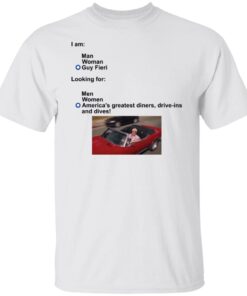 I Am Man Woman Guy Fieri Looking For Tee shirt