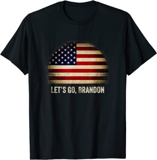 Let’s Go, Brandon Flag American Tee Shirt