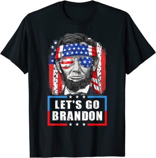 Lets Go Brandon, Let's Go Brandon - Abraham Lincoln Tee Shirt