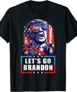 Lets Go Brandon, Let's Go Brandon USA Flag Pro Trump Classic T-Shirt