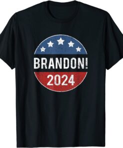 Let's Go Brandon Patriotic 2024 Brandon Pro Trump Tee Shirt