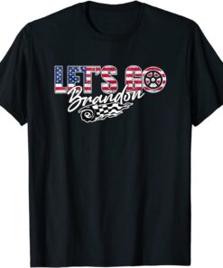 Love Race Track Let's Go Brandon Lets Go Brandon Tee Shirt